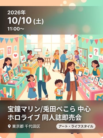 💖宝鐘マリン/兎田ぺこら 中心 ホロライブ 同人誌即売会💖