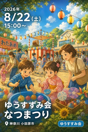 ゆうすずみ会 なつまつり