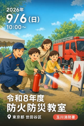 令和8年度 防火防災教室