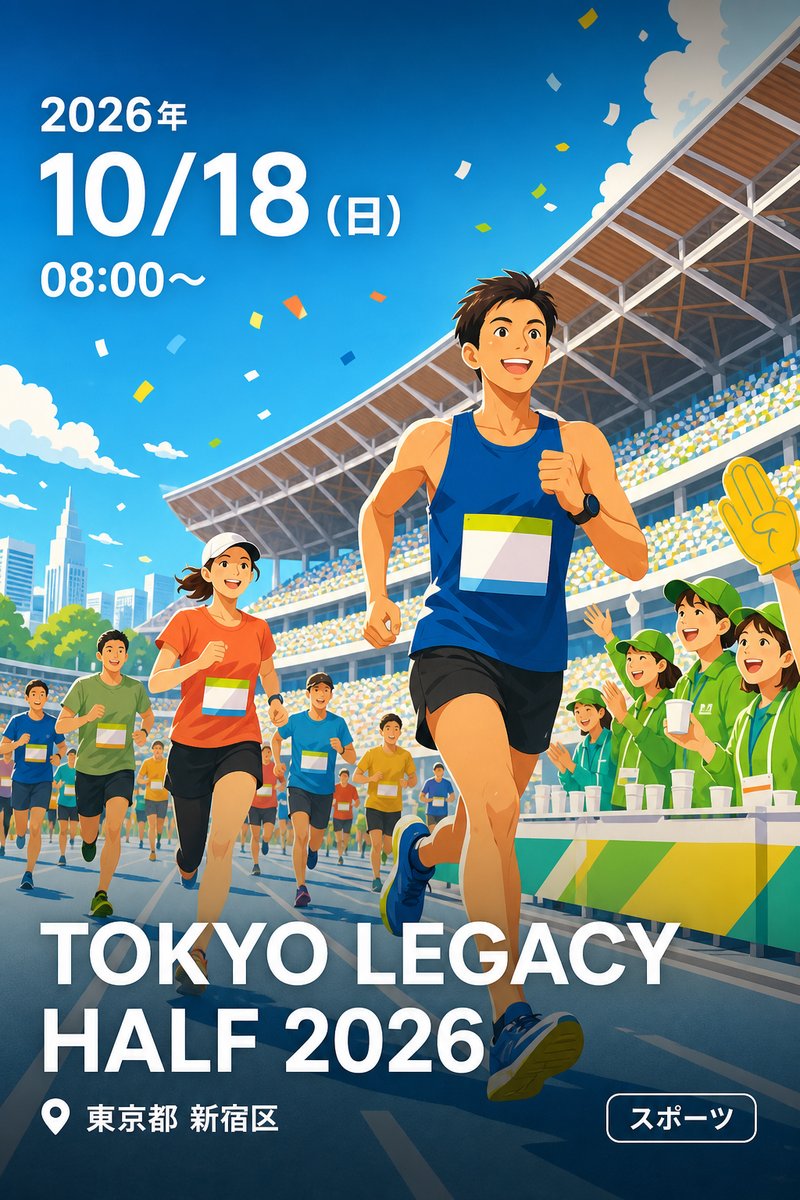 TOKYO LEGACY HALF 2026