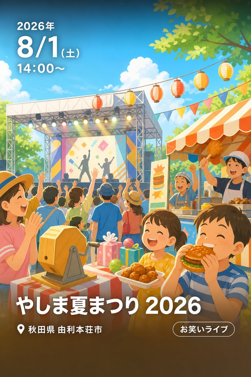 やしま夏まつり 2026