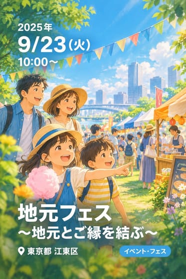 地元フェス〜地元とご縁を結ぶ〜