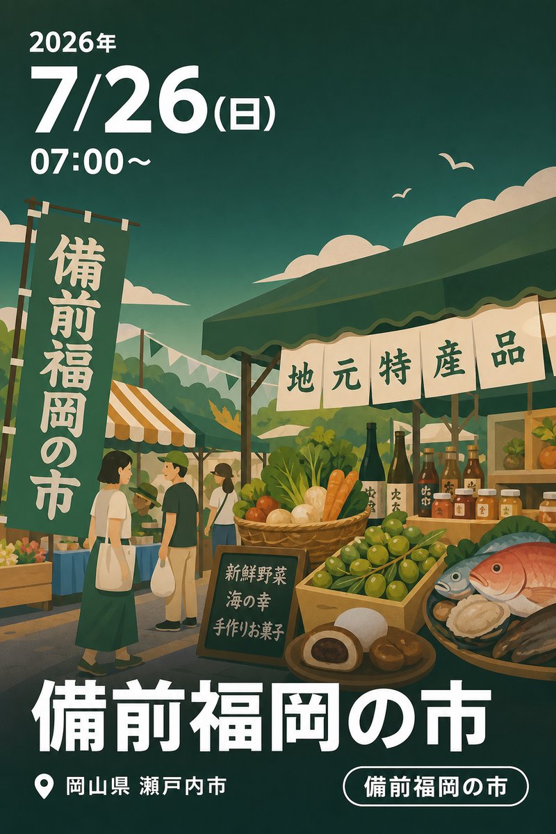 備前福岡の市