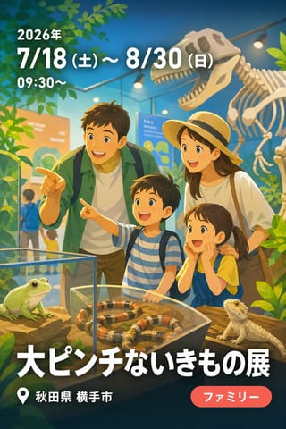 大ピンチないきもの展