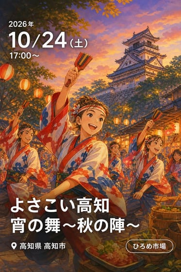 よさこい高知 宵の舞～秋の陣～