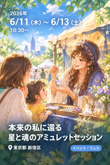 本来の私に還る星と魂のアミュレットセッション