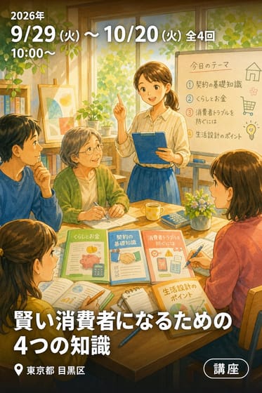 賢い消費者になるための4つの知識