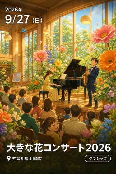 「大きな花コンサート2026」
