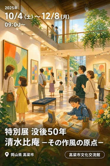 特別展 没後50年 清水比庵 －その作風の原点－