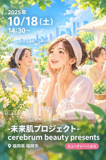 -未来肌プロジェクト- cerebrum beauty presents