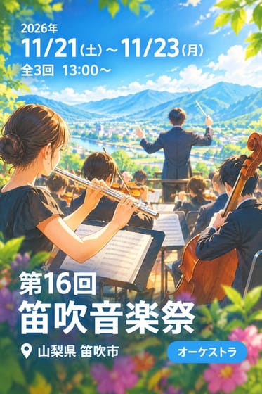 第16回 笛吹音楽祭