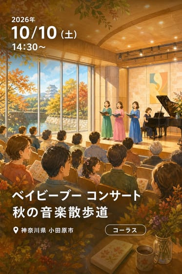 ベイビーブー コンサート 秋の音楽散歩道