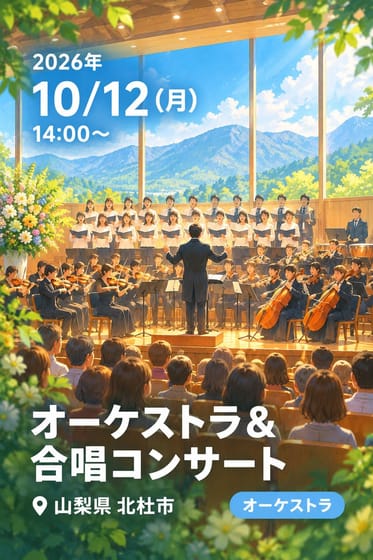 オーケストラ＆合唱コンサート