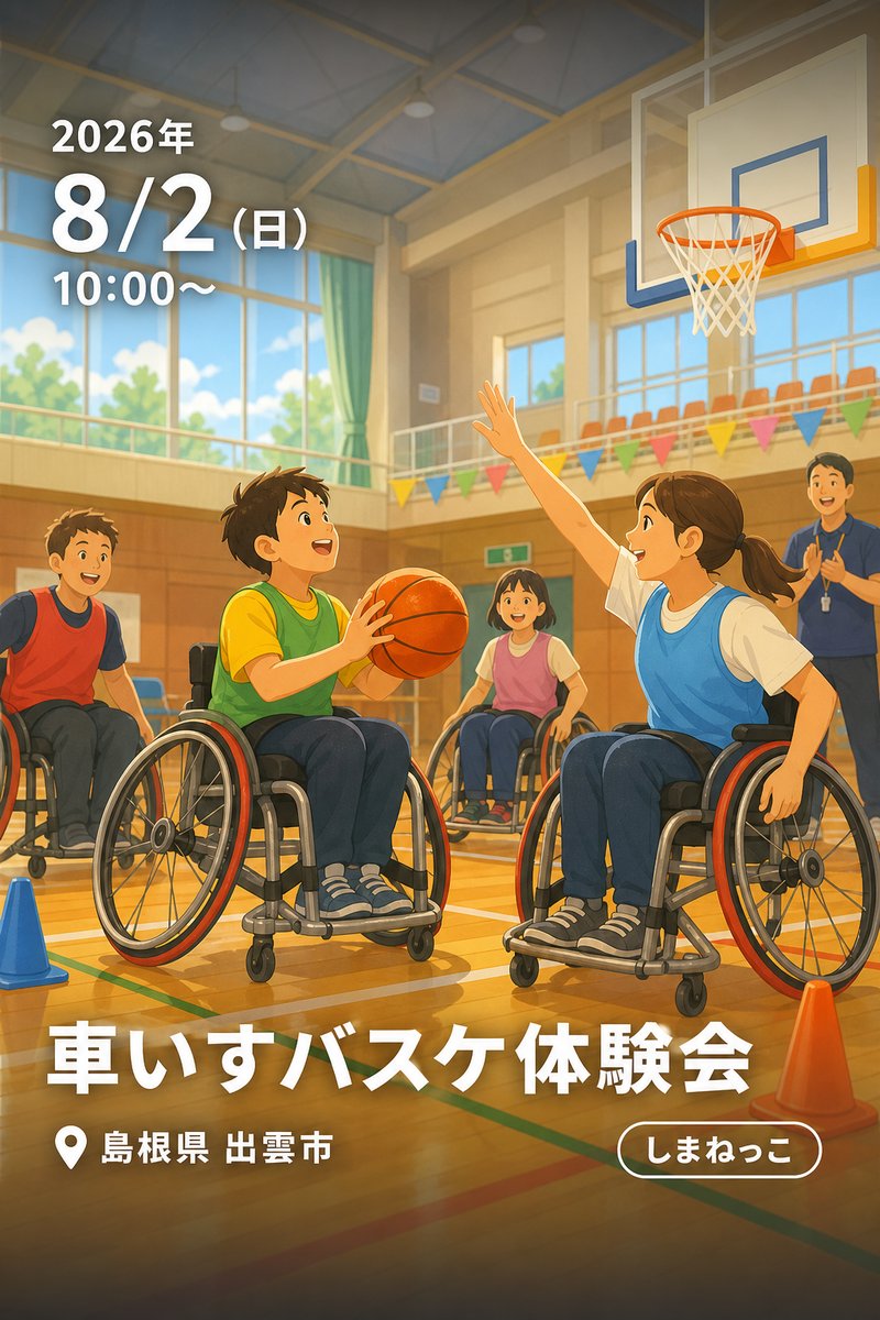 車いすバスケ体験会