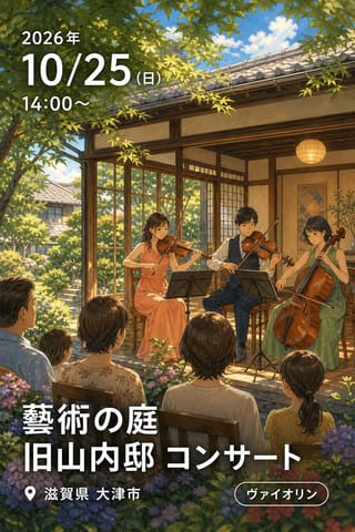 藝術の庭 旧山内邸 コンサート