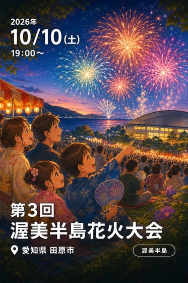 第3回 渥美半島花火大会