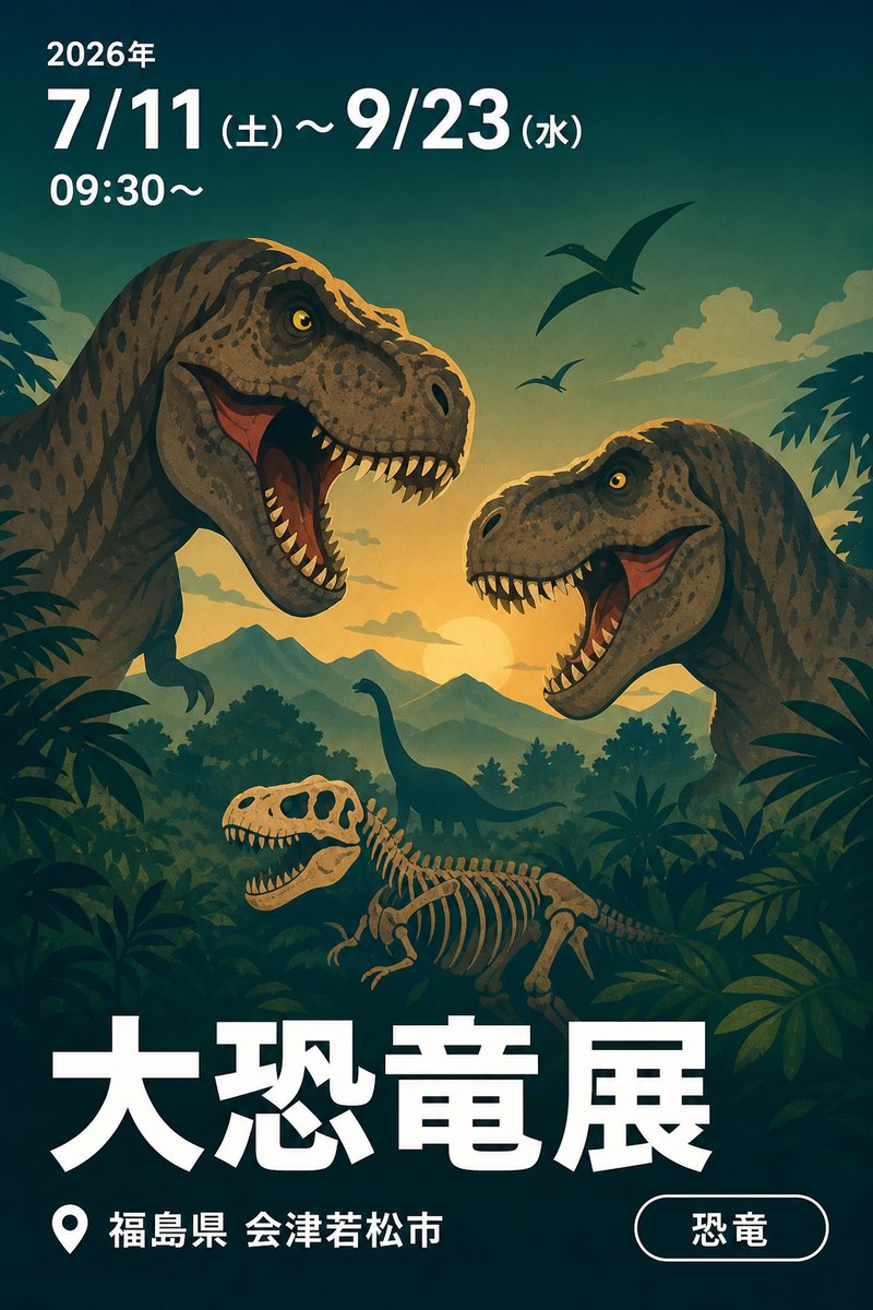 大恐竜展