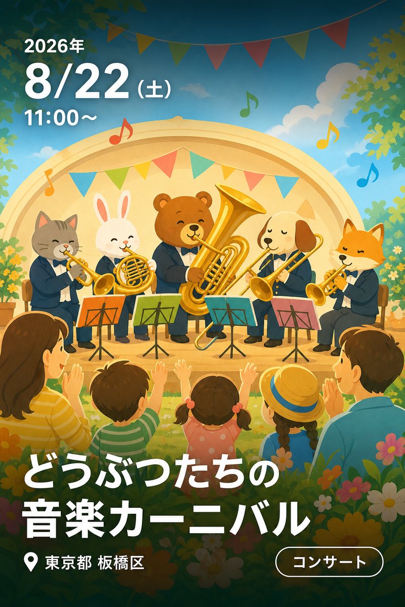 どうぶつたちの音楽カーニバル