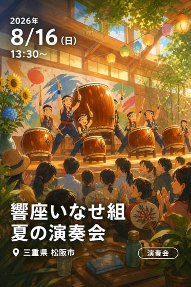 響座いなせ組 夏の演奏会