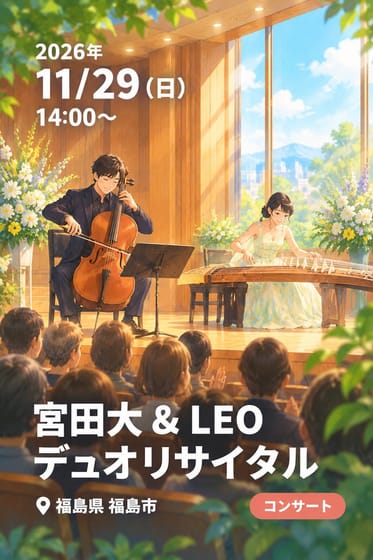 宮田大 & LEO デュオリサイタル