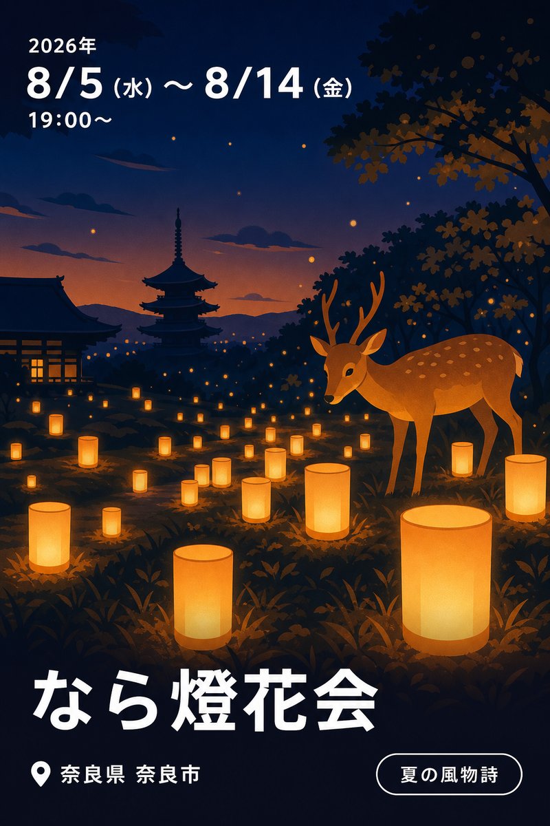 なら燈花会