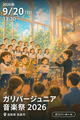 ガリバージュニア音楽祭 2026 〜はばたけ! 湖西のこどもたち〜