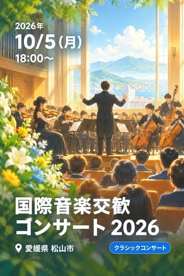 国際音楽交歓コンサート 2026