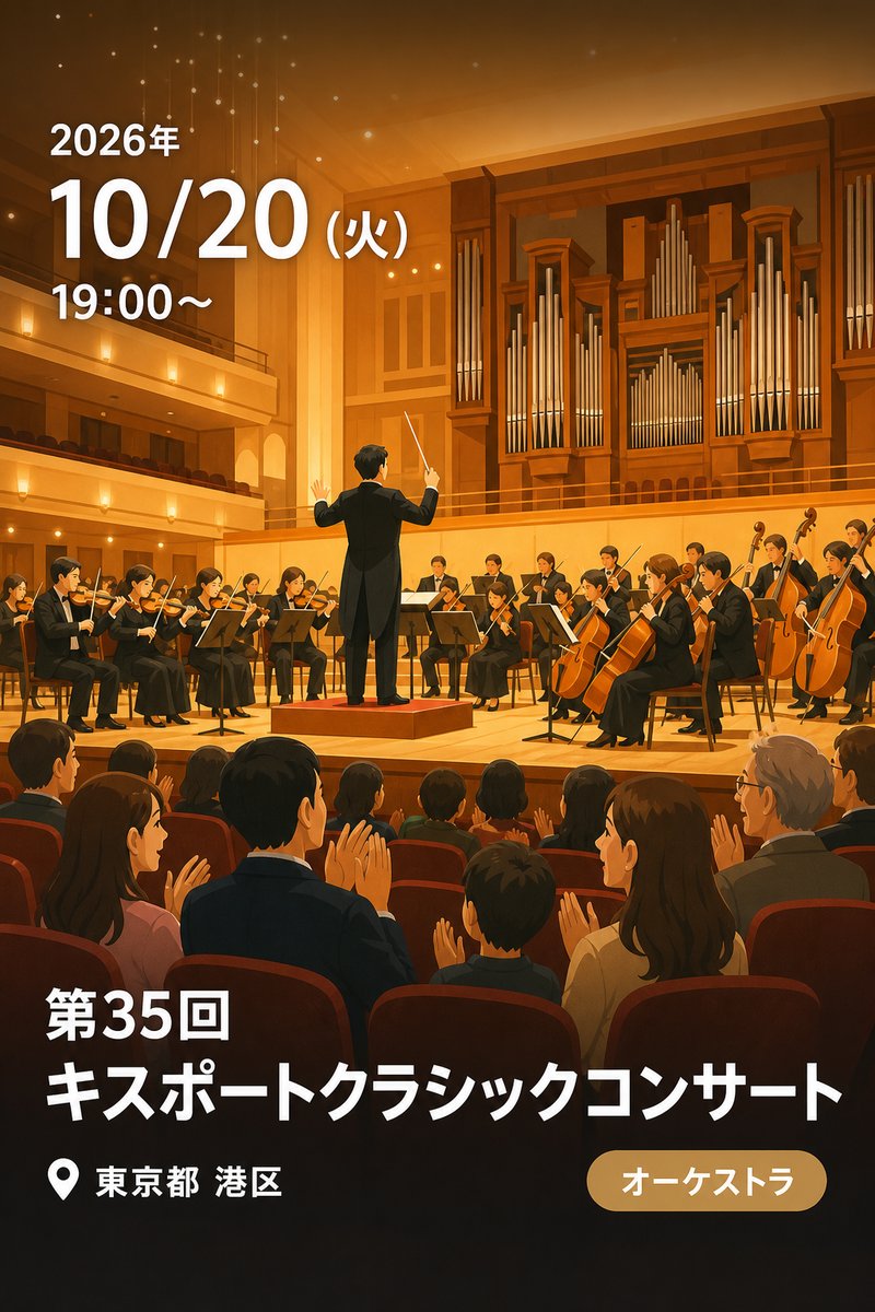 第35回 キスポートクラシックコンサート