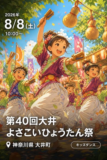 第40回大井よさこいひょうたん祭