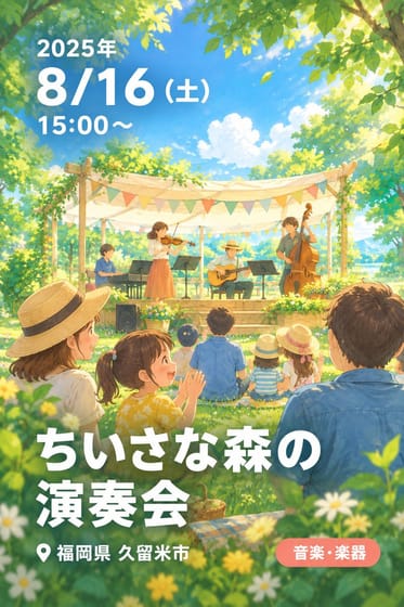 ちいさな森の演奏会