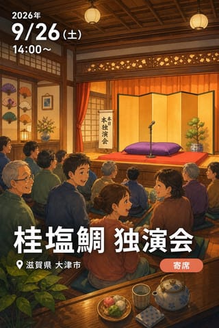 桂塩鯛 独演会