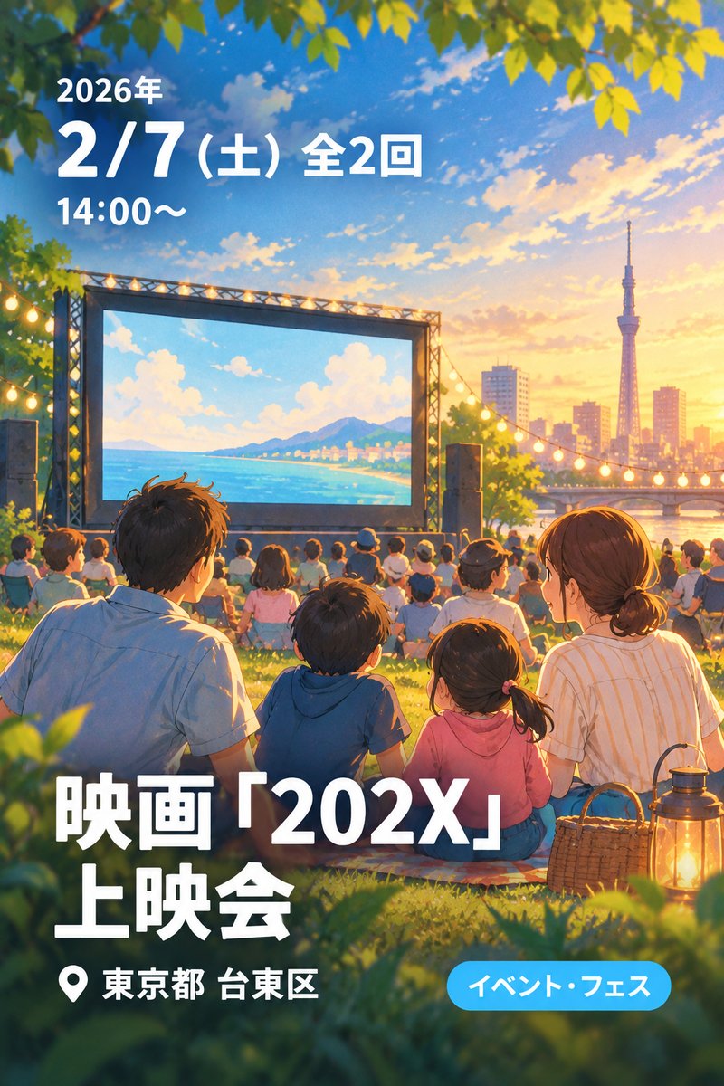 『映画「202X」上映会』