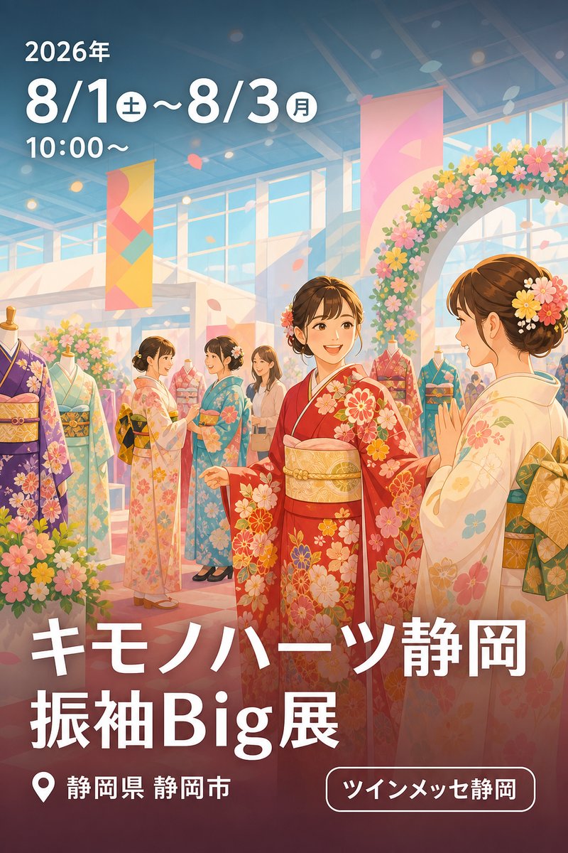 キモノハーツ静岡 振袖Big展