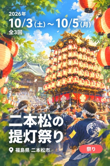 二本松の提灯祭り