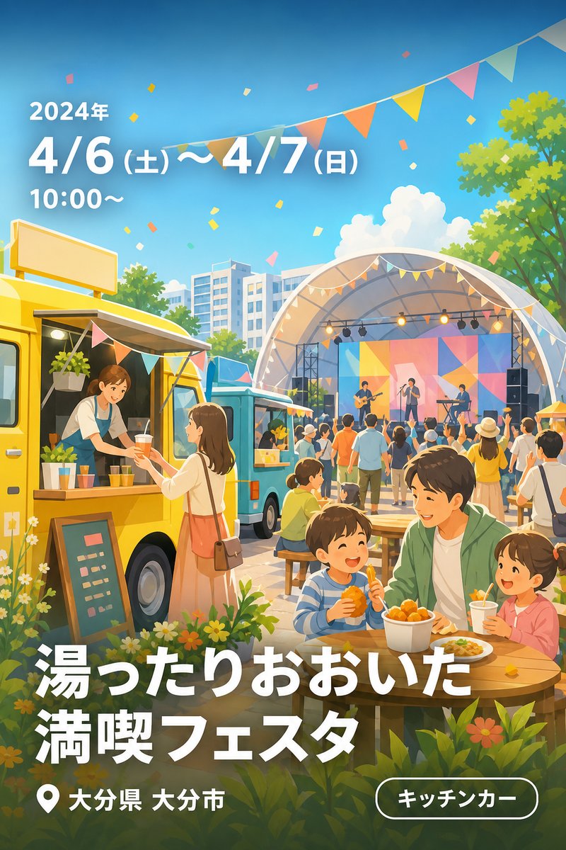 福岡・大分デスティネーションキャンペーン オープニングイベント!! 湯ったりおおいた満喫フェスタ